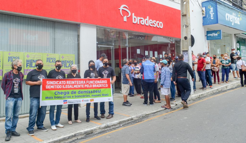 Justiça: Sindicato garante mais uma reintegração no Bradesco