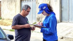 Projeto vai realizar mapa digital da cidade. Primeira etapa já começou com visita de cadastradores a imóveis