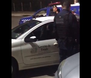VÍDEO: Guarda Municipal prende suspeito de pedofilia em carro do governo do Estado