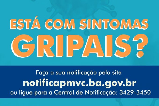 Secretaria Municipal de Saúde orienta sobre a notificação de síndromes gripais