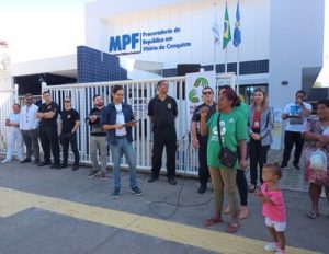 MPF participa de reunião com lideranças no Dia Nacional de Lutas dos Catadores de Materiais Recicláveis em Vitória da Conquista (BA)