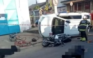 Suspeito de matar casal de motociclistas em Vitória da Conquista estava bêbado, diz polícia
