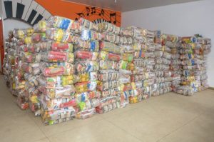 Governo Federal envia comida e outros donativos para pessoas carentes da zona rural e urbana de Conquista
