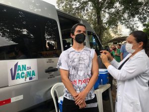 Van da Vacina estará nos residenciais Vila Sul e Vila Bonita nesta sexta-feira,22