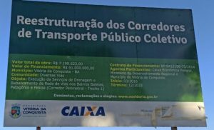 Prefeitura esclarece sobre motivo da cobertura de marcas do Governo Federal em obras em andamento no município