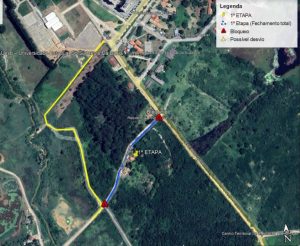 Rua Bem Querer no Candeias é interditada pela Prefeitura
