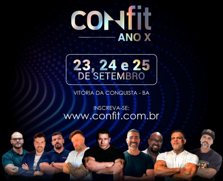 Inscrições abertas para o CONFIT: maior evento fitness da Bahia