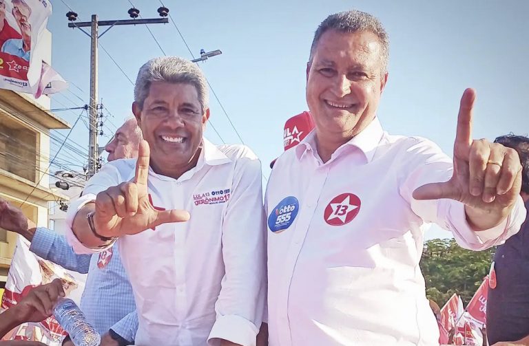 Caminhada de Jerônimo, Rui e Otto em Vitória da Conquista anima militância. “Acho que agora é o ponto de virada”, diz Isaac Bonfim