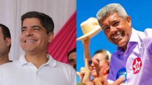 Eleições na Bahia: Jerônimo Rodrigues tem preferência do eleitorado feminino, já Neto recebe a maior parte dos votos dos homens, aponta pesquisa