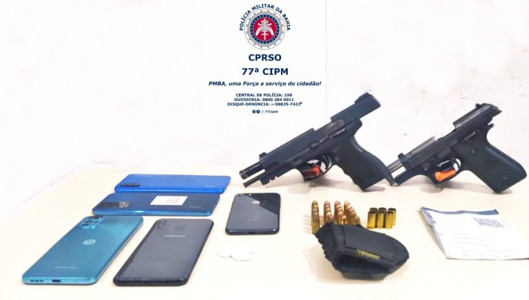 Polícia efetua prisão por porte de simulacro de arma em Vitória da Conquista