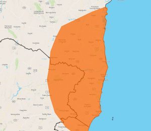 Inmet emite alerta perigo de chuvas intensas em Vitória da Conquista e outras cidades da Bahia e Minas