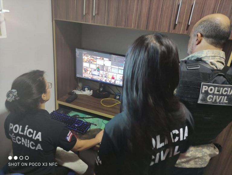 Conquista: Empresário é preso em operação da polícia civil contra pornografia infantil