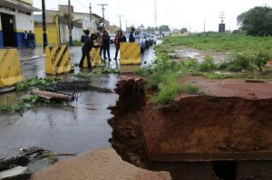 Decretada situação de emergência em todo município em razão das chuvas