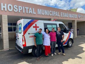 Hospital Municipal Esaú Matos passa a contar com ambulância de suporte avançado