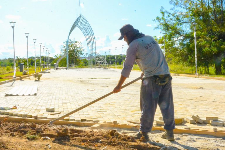 Obras do Parque Ambiental do Rio Verruga estão adiantadas, diz Prefeitura de Vitória da Conquista