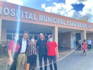 Direção da Fundação de Saúde apresenta instalações do Hospital Municipal Esaú Matos para representantes da Sesab