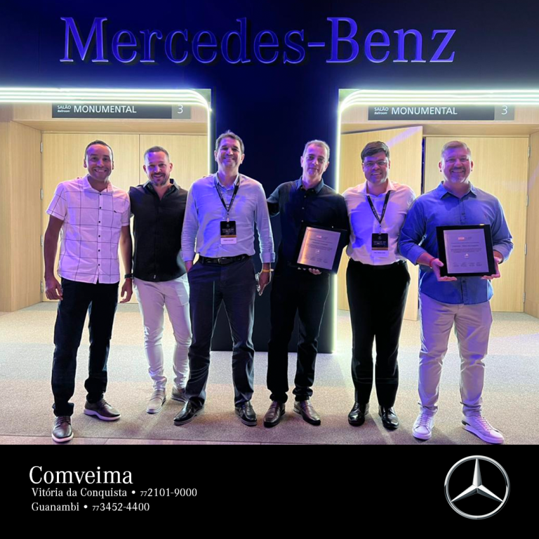Comveima conquista pelo sexto ano seguido o prêmio StarClass de qualidade Mercedes-Benz em caminhão.