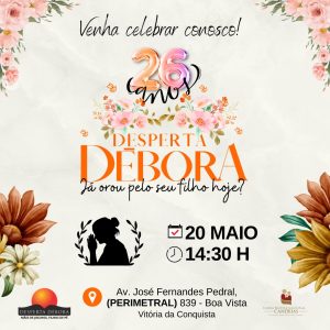 Projeto Desperta Débora comemora 26 anos de atividades no município