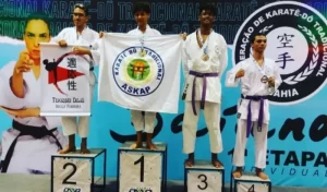 Faixa preta conquistense faz ‘vakinha’ para ir ao Campeonato Brasileiro de Karatê