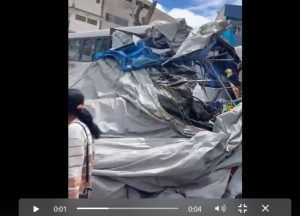 Urgente: Morre mulher atropelada por micro-ônibus no calçadão do Ceasa de Vitória da Conquista