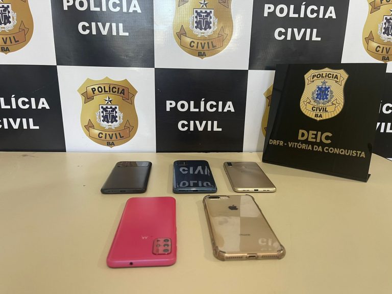 Operação Varredura apreende celulares roubados em lojas do Centro Comercial Popular Vitória da Conquista