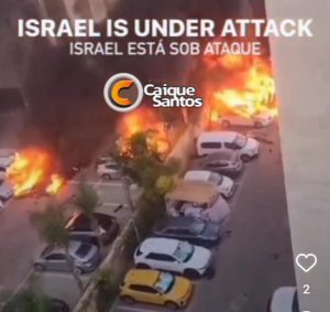 VÍDEO: Israel declara guerra sob forte ataque do Hamas; até o momento 40 mortos