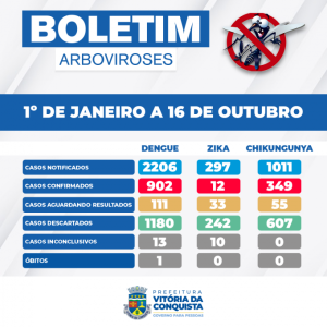 Dengue: Bairros Recanto das Águas e Alegria apresentam índice de alto risco de Infestação por Aedes aegypti