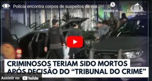 [VÍDEO]: Comando Vermelho executa traficantes que teriam matado médicos no RJ