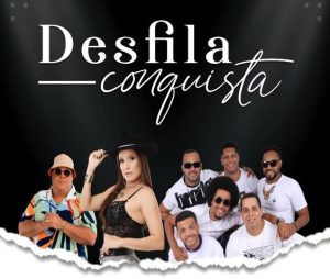 Desfila Conquista acontece neste final de semana com vários stands e shows no Mira Flores