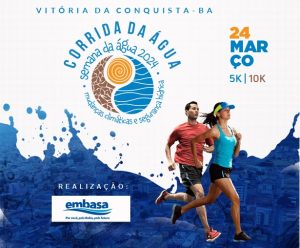 Corrida da água celebrará Dia Mundial da Água em Vitória da Conquista