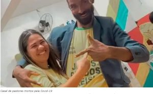 Casal de pastores morre vítima de Covid-19 no mesmo dia