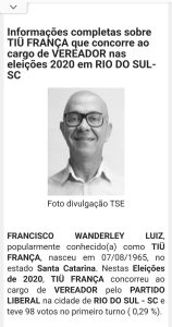 Francisco Wanderley Luiz: quem é o homem que morreu após explosão em frente ao STF