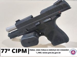 Homem é preso por porte ilegal de arma de fogo no Primavera em Vitória da Conquista