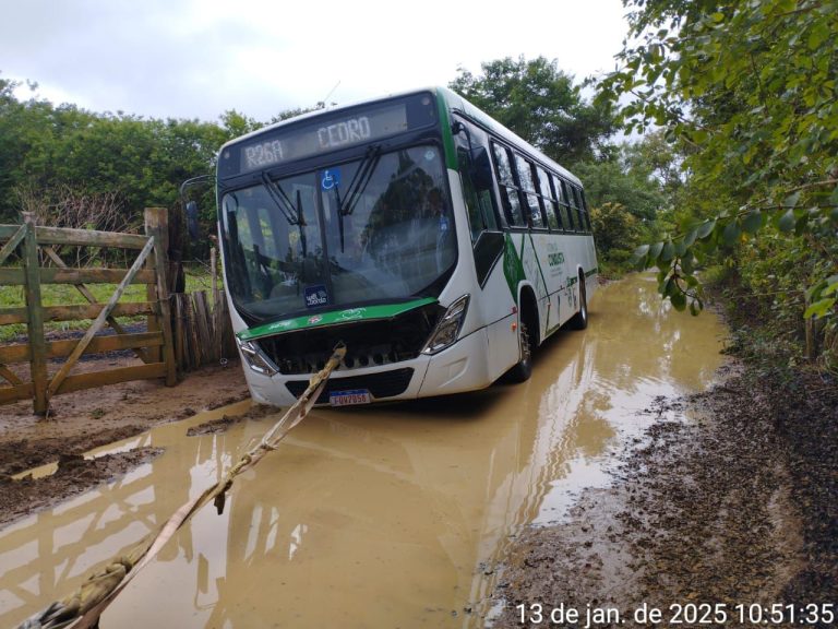 Urgente: Semob suspende transporte público em algumas localidades após temporal