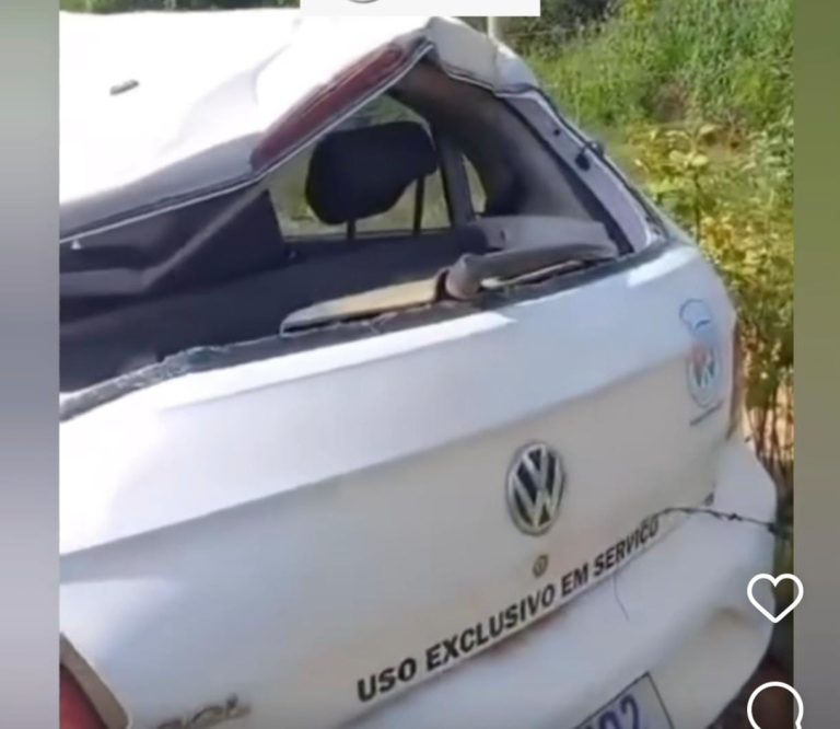 Vereador Bibia sofre acidente na zona rural