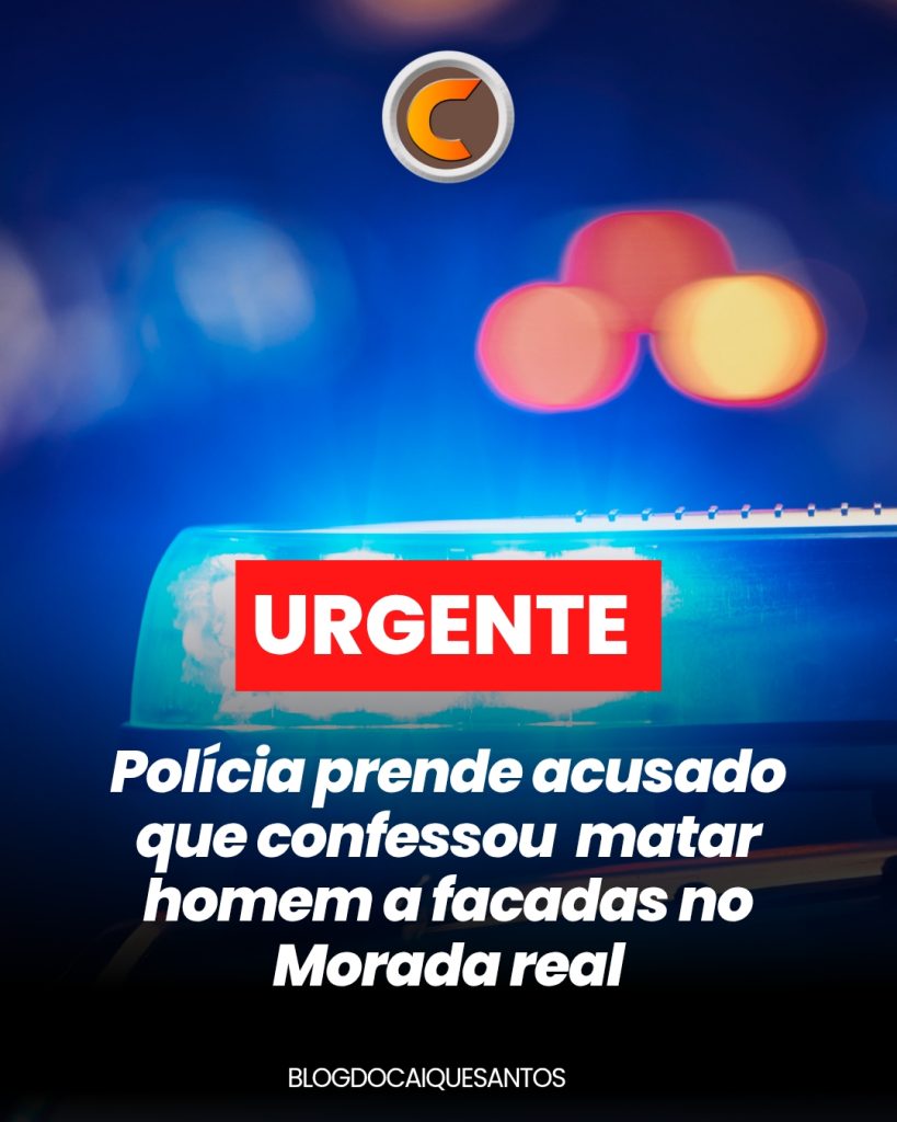Polícia prende suspeito que confessou assassinato no Morada Real