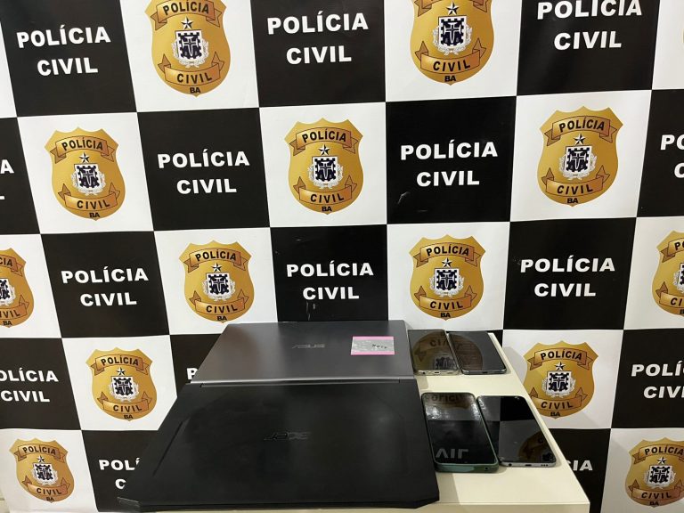 Polícia Civil cumpre mandados de busca e apreensão em Vitória da Conquista e desarticula quadrilha