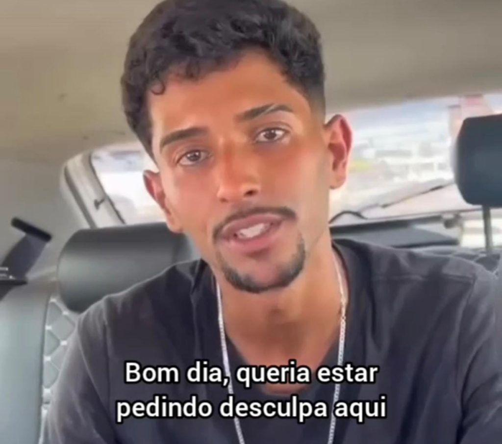 Motociclista que fugiu de abordagem do Esquadrão Falcão grava vídeo se desculpando; Assista