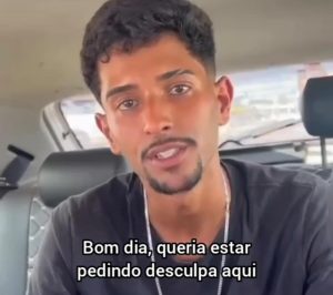 Motociclista que fugiu de abordagem do Esquadrão Falcão grava vídeo se desculpando; Assista