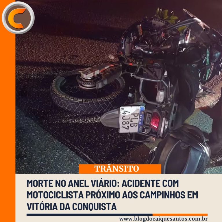 Morte no Anel Viário: Acidente com motociclista próximo aos Campinhos