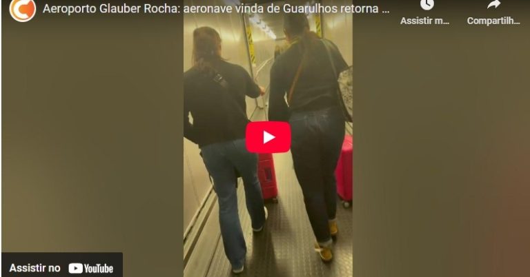 Aeroporto Glauber Rocha: aeronave vinda de Guarulhos retorna por causa de nevoeiro em Conquista