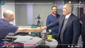 Arcebispo de Vitória da Conquista visita Canção Nova em Vitória da Conquista