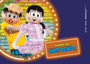Chico Bento e Rosinha fazem encontro inédito com crianças em Vitória da Conquista