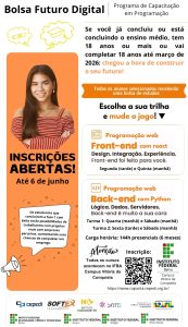IFBA Vitória da Conquista oferece cursos gratuitos de programação com bolsa para jovens e adultos