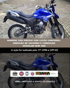 Motociclista atropela policial militar em Vitória da Conquista e foge