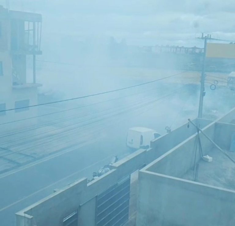 Moradores do Boa Vista denunciam queimada tóxica feita por comerciantes de fogos