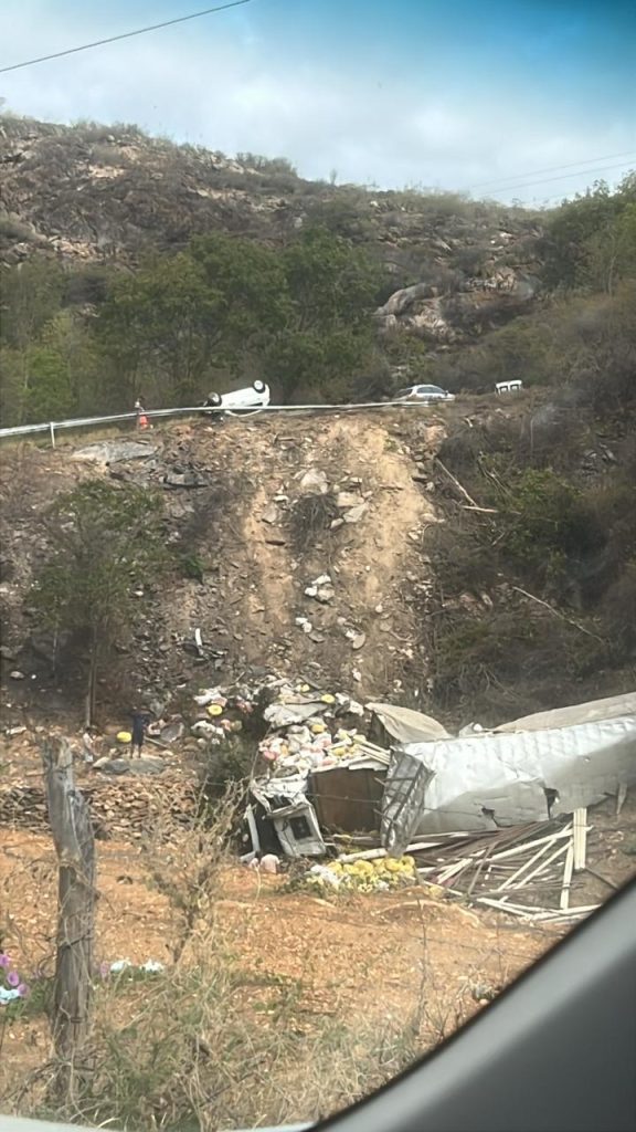 Grave acidente deixa um morto na BA-148, em Livramento de Nossa Senhora