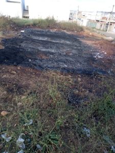 Incêndio criminoso destrói tubulações de obra de macrodrenagem no Panorama e gera prejuízo de R$ 123 mil