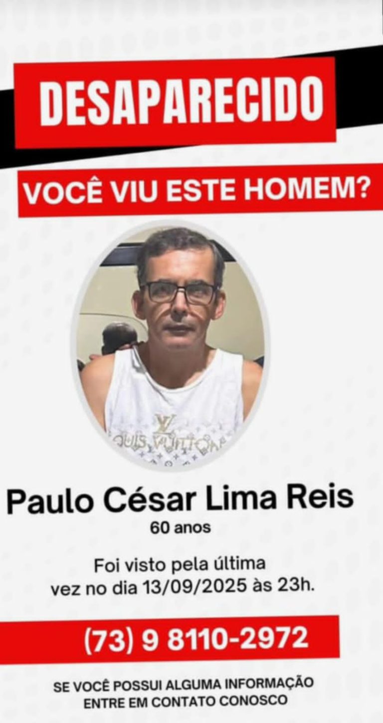 Mobilização em Vitória da Conquista e região pelo desaparecimento de Paulo Kaled, ex-cinegrafista da TV Uesb
