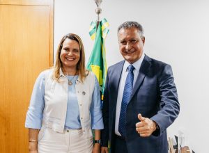 Sheila Lemos se reúne com ministro Rui Costa para tratar do PAC em Vitória da Conquista